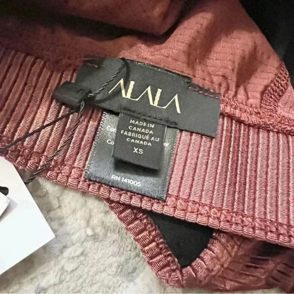 ALALA Raya Rib Bra in Desert Rose (Pinkish Brown) Size XS - Picture 9 of 10